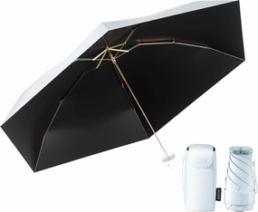 Compact Mini Umbrella for purse-Lightweight,Fold and UV Umbrella for Rain-Suitable for women, girls, kids