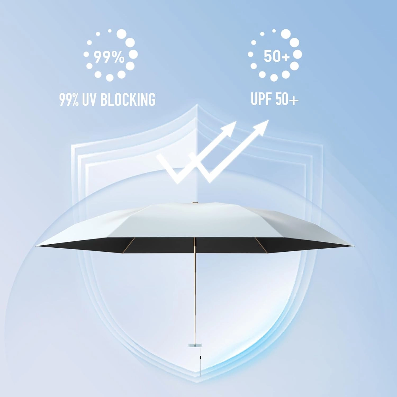 Compact Mini Umbrella for purse-Lightweight,Fold and UV Umbrella for Rain-Suitable for women, girls, kids