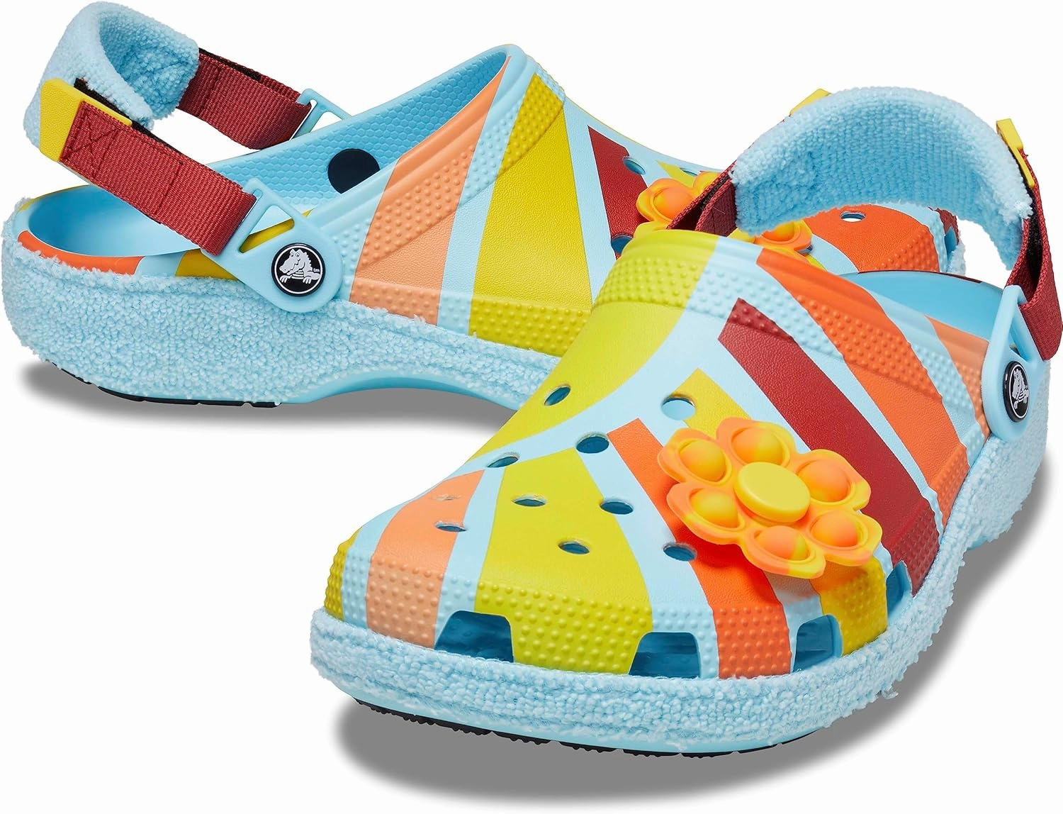 Crocs Unisex Adult Classic RO Adjustable Terry Cloth Clog