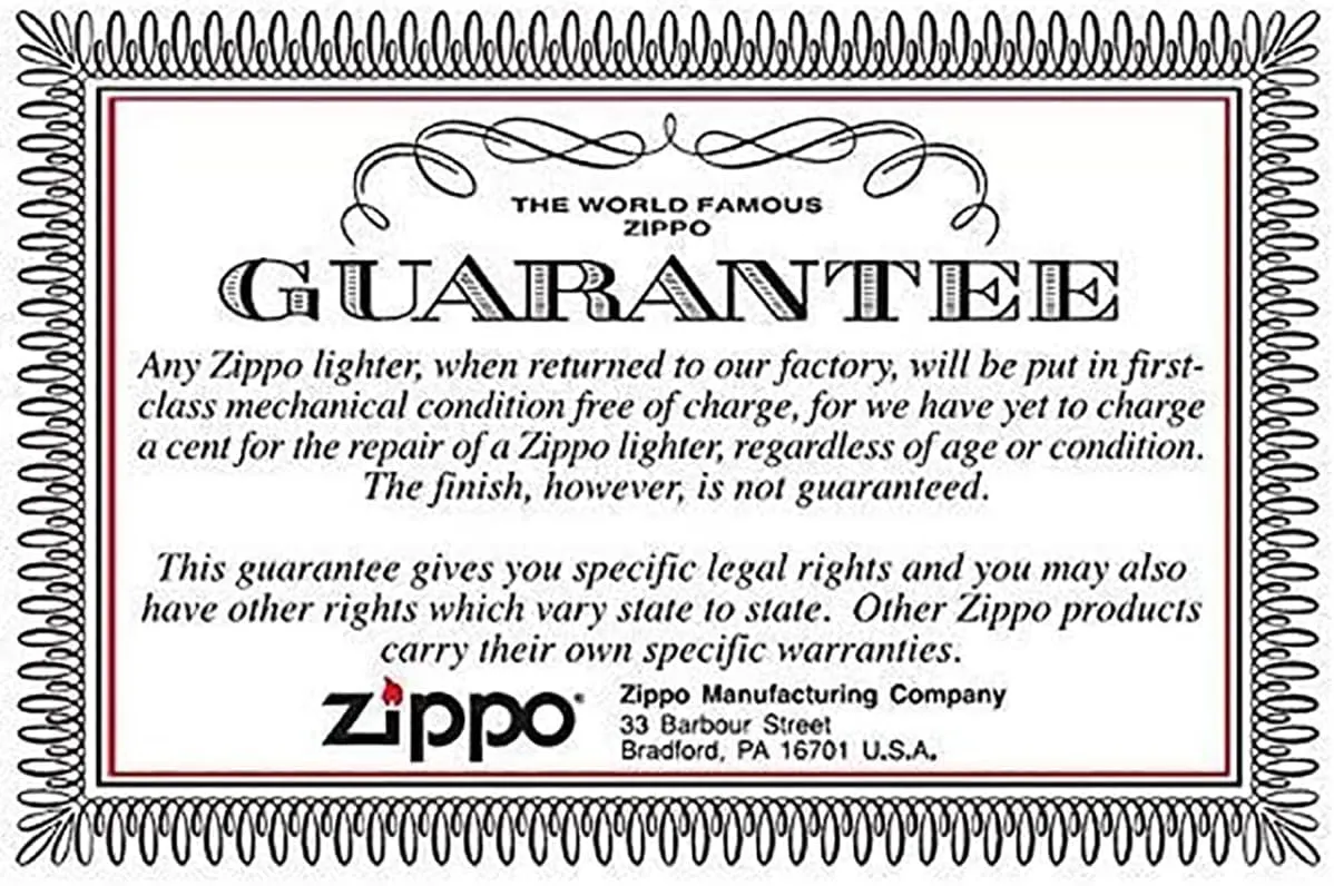 Customized Personalized ZIPPO Classic Windproof Oil Lighter Engraving (Chrome)