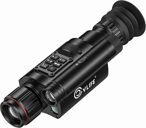 CVLIFE Smart Night Vision Rifle Scope with Class IIA/1MW Laser Rangefinder and Ballistic Calculator, Day/Night Scope with 1080P Video Record and Wi-Fi, Multi-Function High-Definition Scope