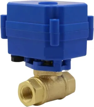 CWX-15Q/N DN15 1/2" bsp Brass Electric Ball Valve Electric Mini Water Valve 5V 12V DC 24V AC 220V CR 01 02 03 04 05 CR01 CR02(Dc12v-cr02)