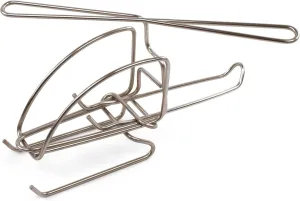Design Ideas Wire Helicopter Puzzle - Desk Accesory and Creative Wire Puzzle - Silver, 9.5" x 7" x 4.5"
