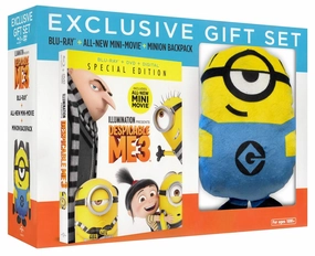 Despicable Me 3 (Blu-ray   DVD   Minion Backpack) (Exclusive Gift Set) (Blu-ray)