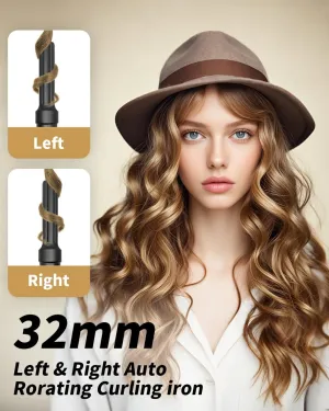 Diffuser Hair Dryer Brush, 7 in 1 Air Wrap Hair Styler, 1400 Watts Blow Dryer for Women, Hair Care Styling Tools, Auto Curling Iron, Multi Hair Styler for Fast Drying Curling Straightening Volumizing