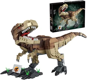 Dinosaur Toys Building Kit,Tyrannosaurus Rex Building Toys for Kids,STEM Educational T. rex Dinosaur Building Blocks(939PCS),Dinosaur Building kit for Children Adults (Dinosaur)