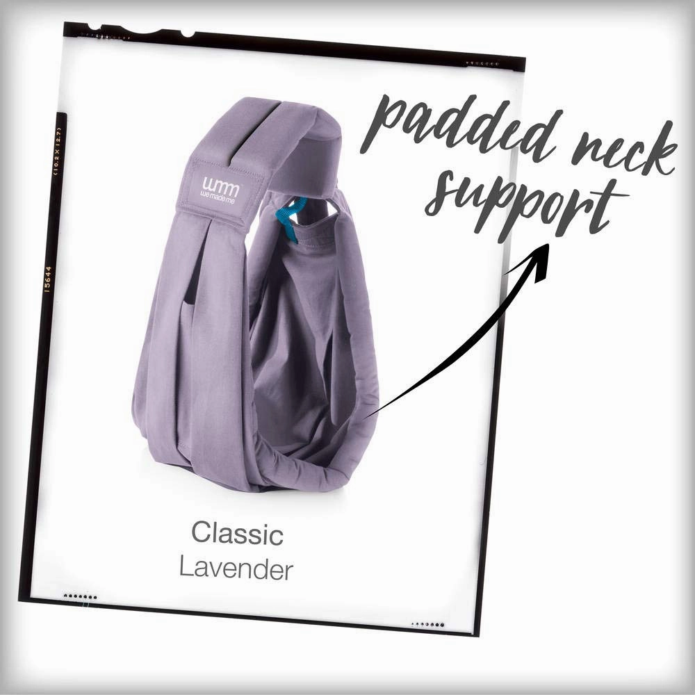 Diono We Made Me Smile Classic Baby Sling, Five Carry Positions, from 3.6-15.9kg, Dolphin Grey 20042-GL-03