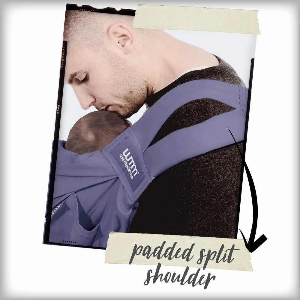 Diono We Made Me Smile Classic Baby Sling, Five Carry Positions, from 3.6-15.9kg, Dolphin Grey 20042-GL-03
