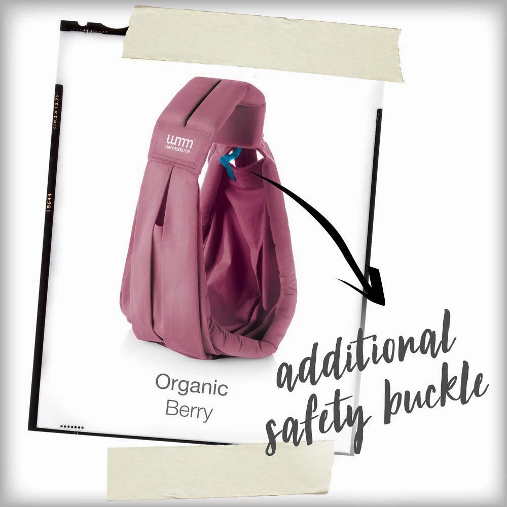 Diono We Made Me Smile Classic Baby Sling, Five Carry Positions, from 3.6-15.9kg, Dolphin Grey 20042-GL-03