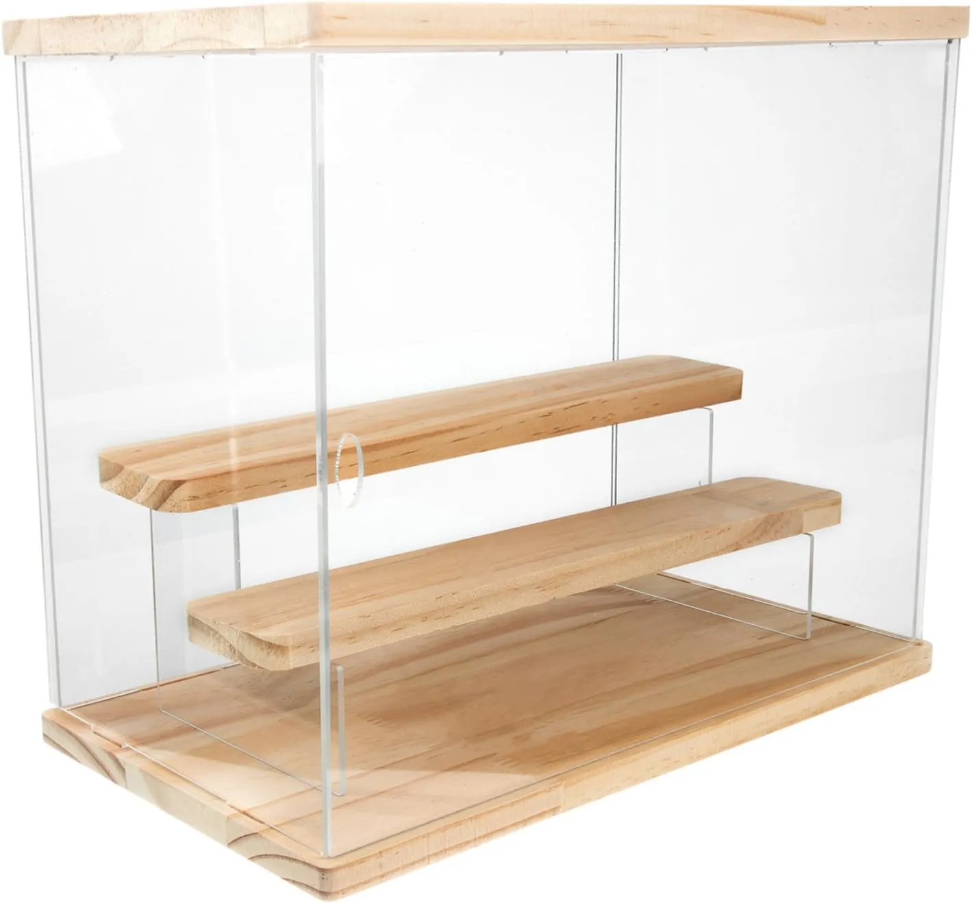 Display Case Collectible Organizer for Dolls Action Figures and Stylish Display Shelf for Showcasing Miniatures Stable and Easy to Install