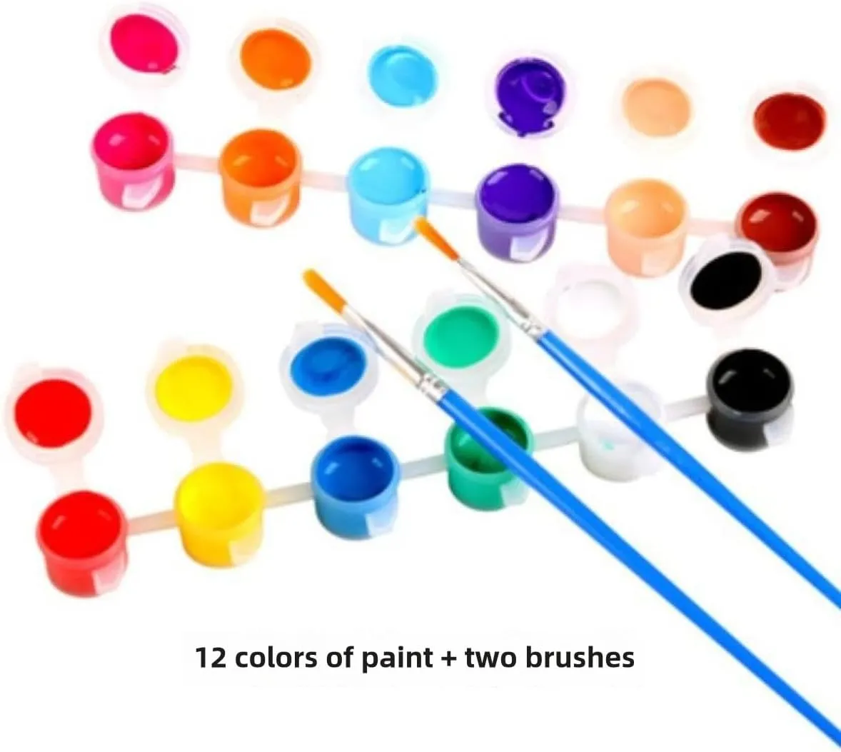 DIY Paper Box Toys, DIY Handmade Paper Box Models, Children's Creative Paper Boxes, Ability Cultivation. Comes with a 12-Color Paint Set. (Helicopter)