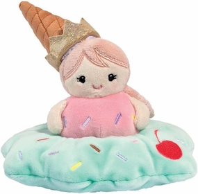 Douglas Melty Princess Ice Cream Plush Stuffed Animal 6 Inch