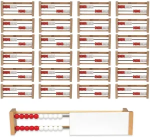 EAI Education Mini Two-Bar Rekenreks Classroom Set
