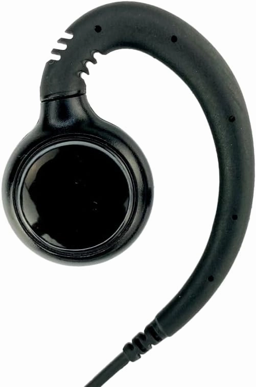 EH Swivel Earpiece with Inline Mic and PTT for Motorola XPR3300 XPR3500 XPR3000 walkie Talkie radios. One-Wire S-Series™ Headset.