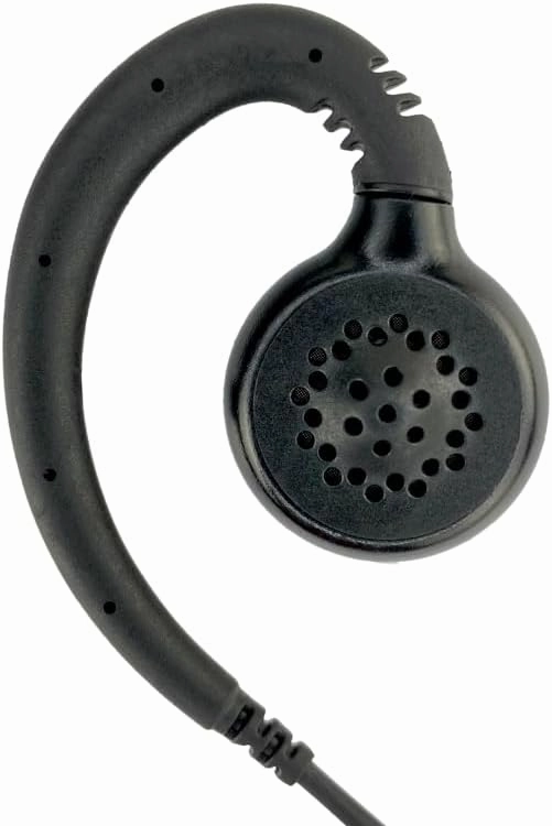 EH Swivel Earpiece with Inline Mic and PTT for Motorola XPR3300 XPR3500 XPR3000 walkie Talkie radios. One-Wire S-Series™ Headset.