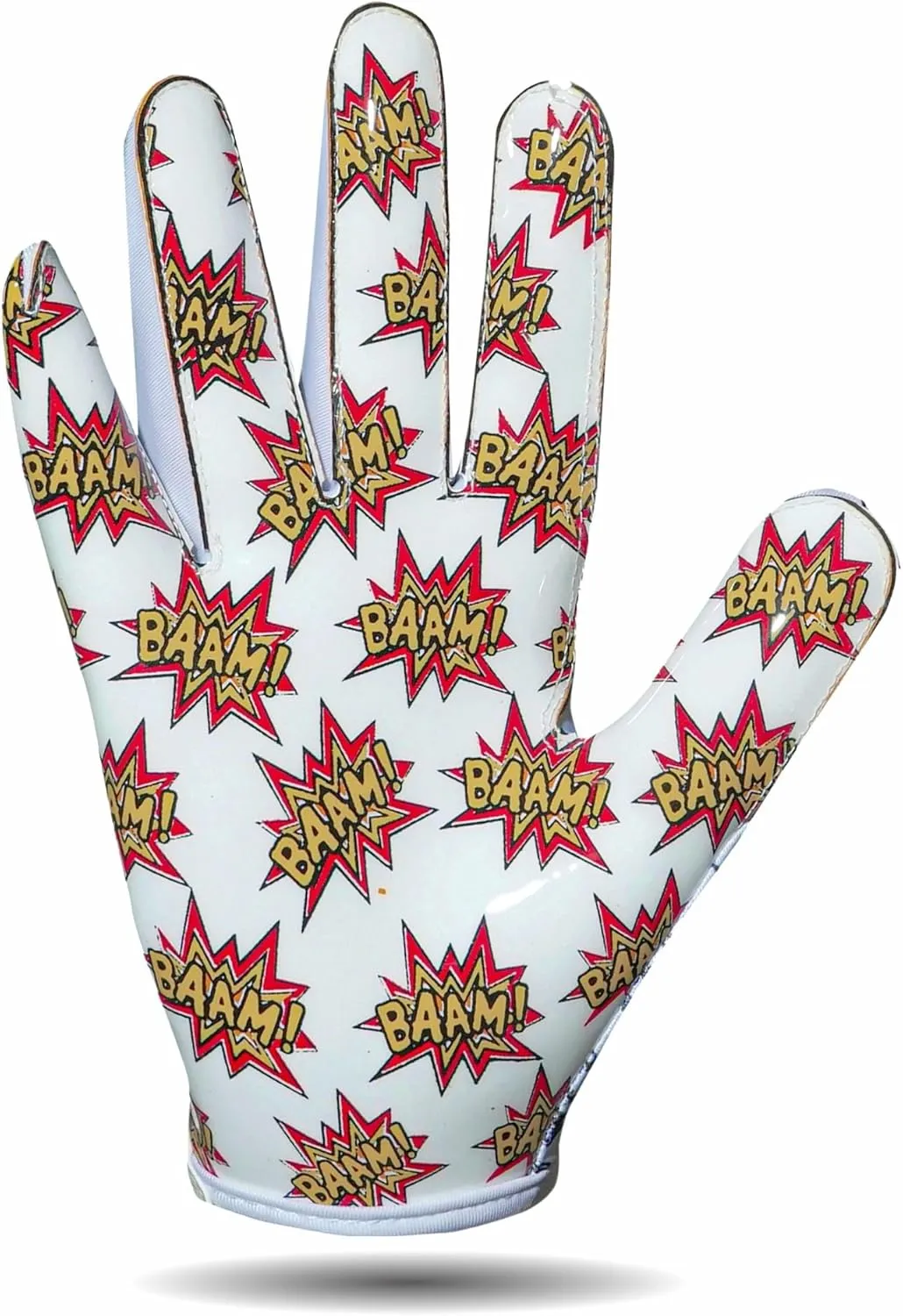 Emoticons V1 Mens Football Gloves, Youth and Adults Sticky Receiver Gloves