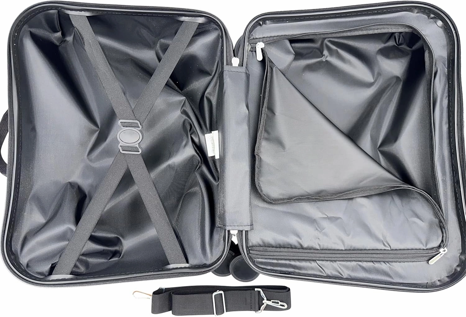 Fast Forward Ride-On 18"" Suitcase For Kids/Tow-Along Toddler Carry-On Luggage With Wheels (Mickey Mouse), Large