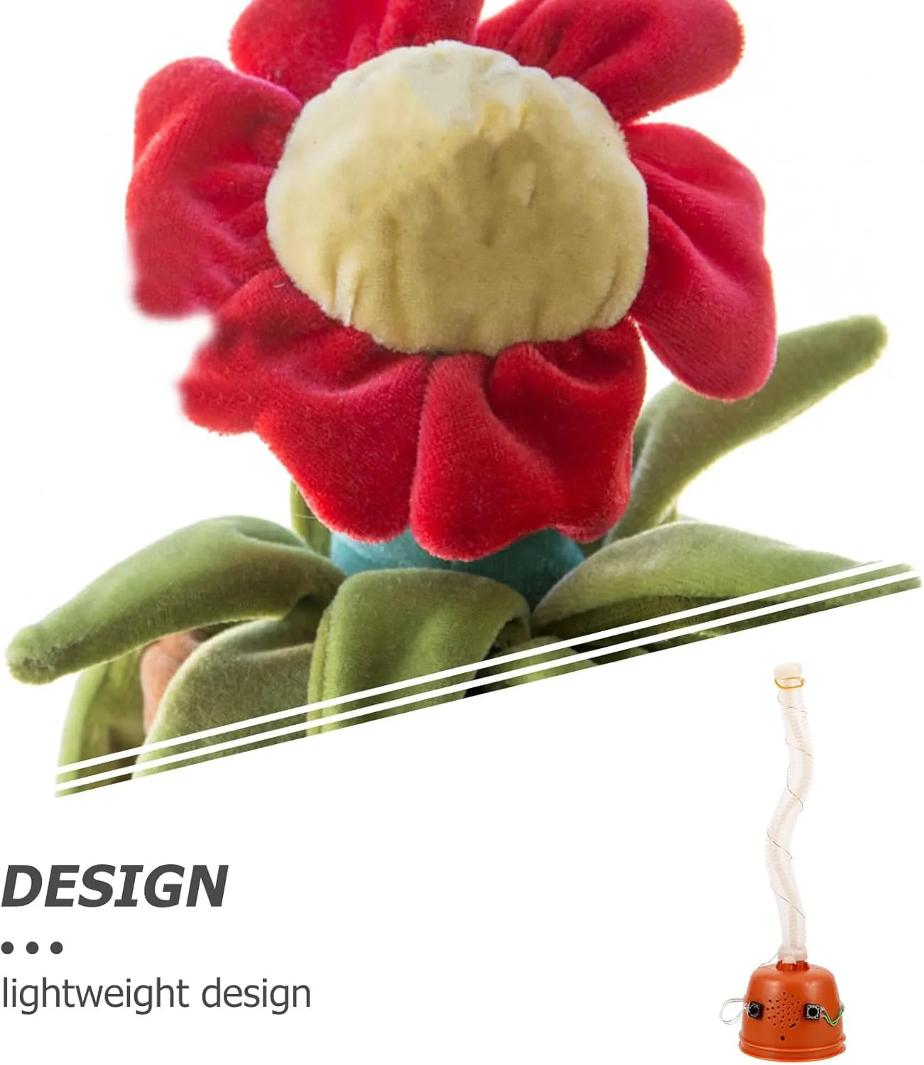 FAVOMOTO 4PCS Dancing Movement Cactus Dancing Toy Electronic Accessory Fun Movement Part for Kids Replaceable Movement DIY Movement Dancing Supply Replaceable Movement Toy for Electronic Component