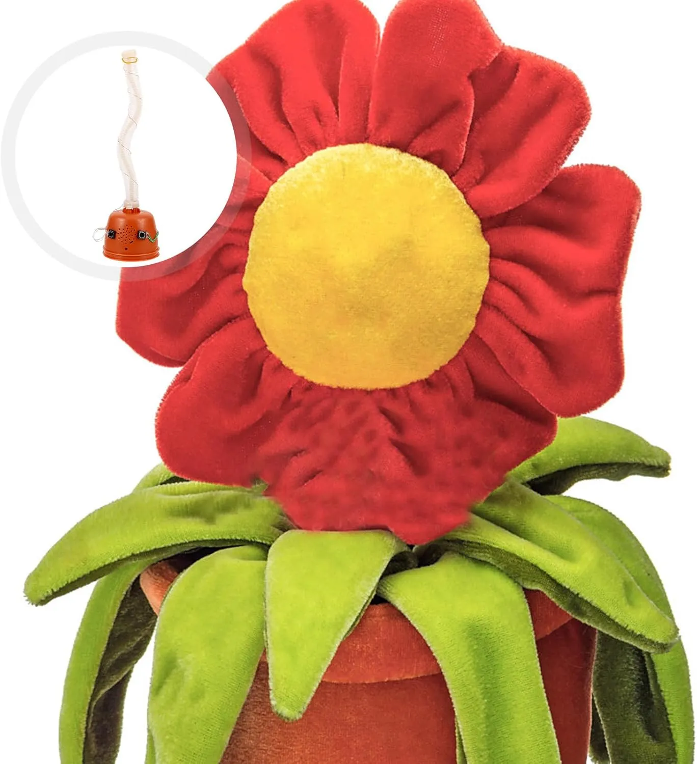 FAVOMOTO 4PCS Dancing Movement Cactus Dancing Toy Electronic Accessory Fun Movement Part for Kids Replaceable Movement DIY Movement Dancing Supply Replaceable Movement Toy for Electronic Component