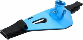 Fishing Rod Holder, Aluminium Alloy Adjustable Padded Fishing Stand Up Gimbal Belt for Large Fish