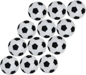 Foosball Table Balls 24pcs Set Mini Football Game Accessories Strong Non-breakable for Table Soccer
