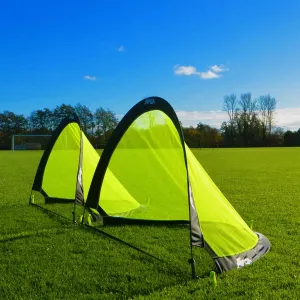 FORZA Flash Pop-Up Pro Soccer Nets | Portable Backyard Training Equipment [2.5ft, 4ft & 6ft Goals]