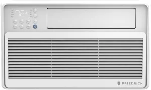Friedrich CCV08A10A 8000 BTU Smart Window Air Conditioner Chill Premier Inverter Series, 194 CFM, 3 Cooling Speed, 115 Volts, Corrosion Protection, Wi-Fi Enabled in White