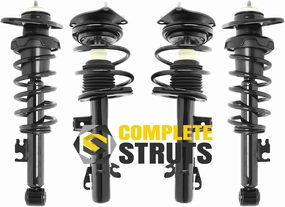 Front & Rear Quick Complete Struts Assembly with Coil Springs Replacement for 2002-2008 Mini Cooper (Set of 4)