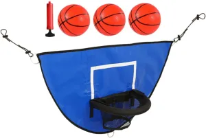GALPADA 1 Set Indoor Trampoline Basketball Hoop Height Indoor Basketball Frame Fun Trampoline Accessory for All Ages Great for Skill Development