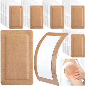 Geiserailie 60 Pcs Flexible Extra Large Adhesive Bandages 5" x 3" Sterile Fabric Adhesive Bandages with Non Stick Pad, Latex Free for Wound Care