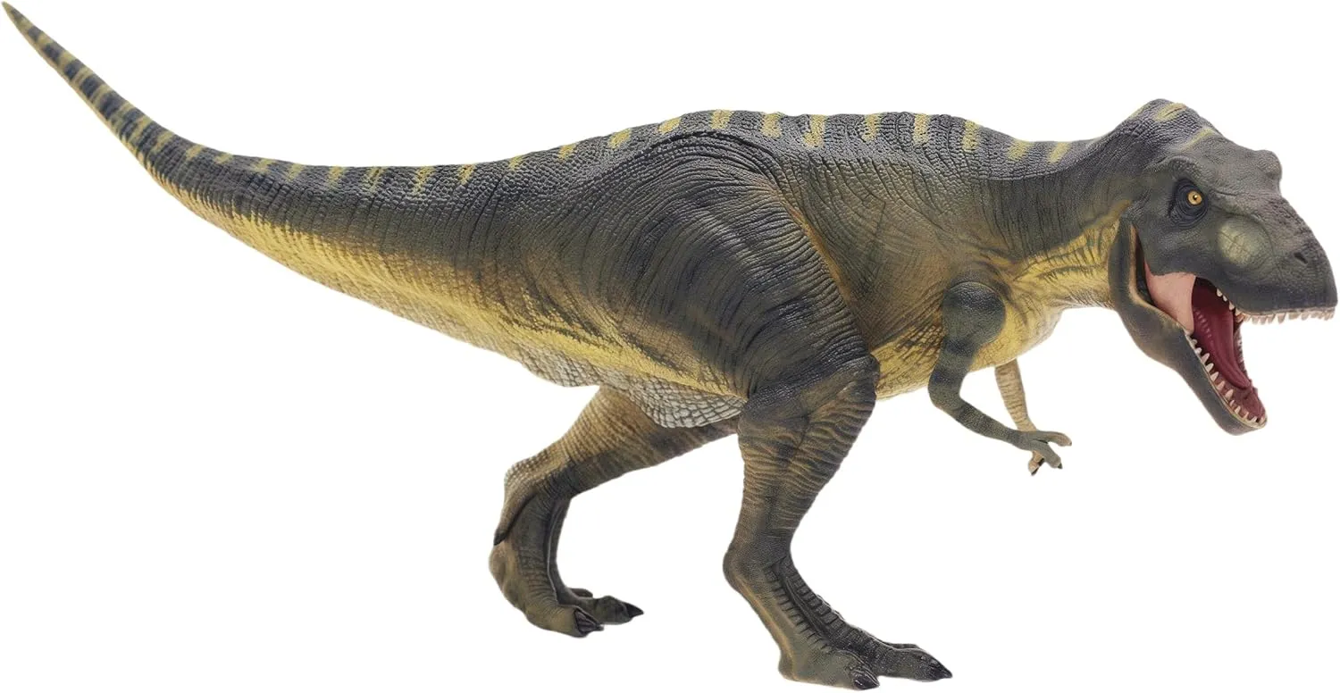 Gemini&Genius T-Rex Dinosaur Toy, Tyrannosaurus Rex Figurine, 14“ Length-Hand Painted, Realistic Dinosaur Action Figure Display, Great Dino Gift Toy for Kids and Dino Lovers