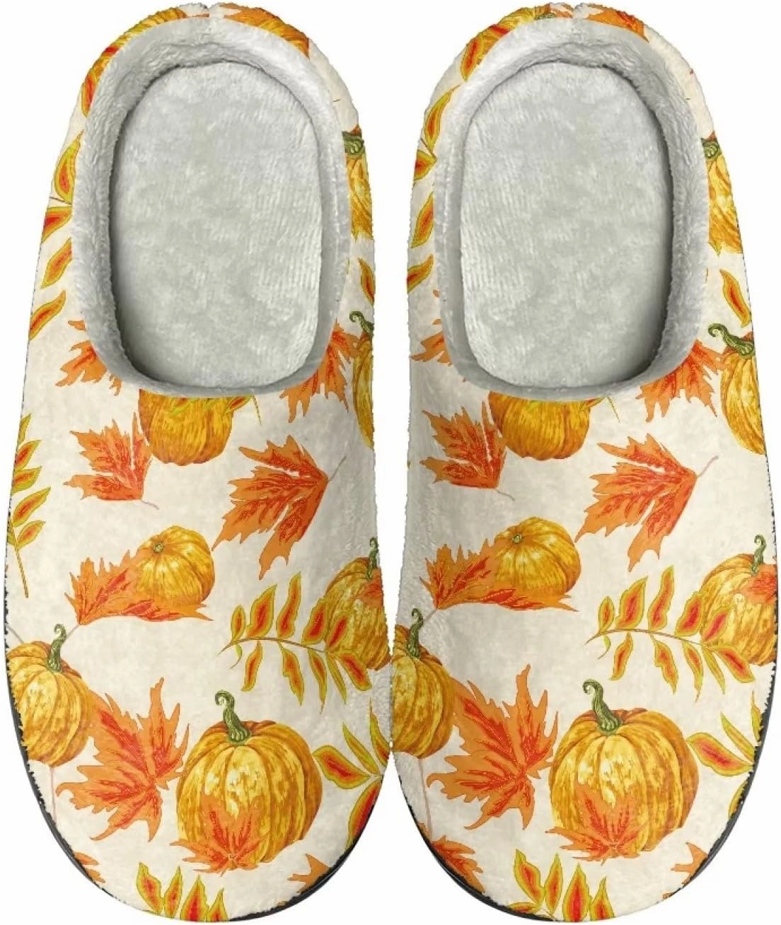 GIFTPUZZ Warm Slippers Couple Family Fall Winter Shoes for Home Hostel Non Slip Soft Sole Women Men Footwear