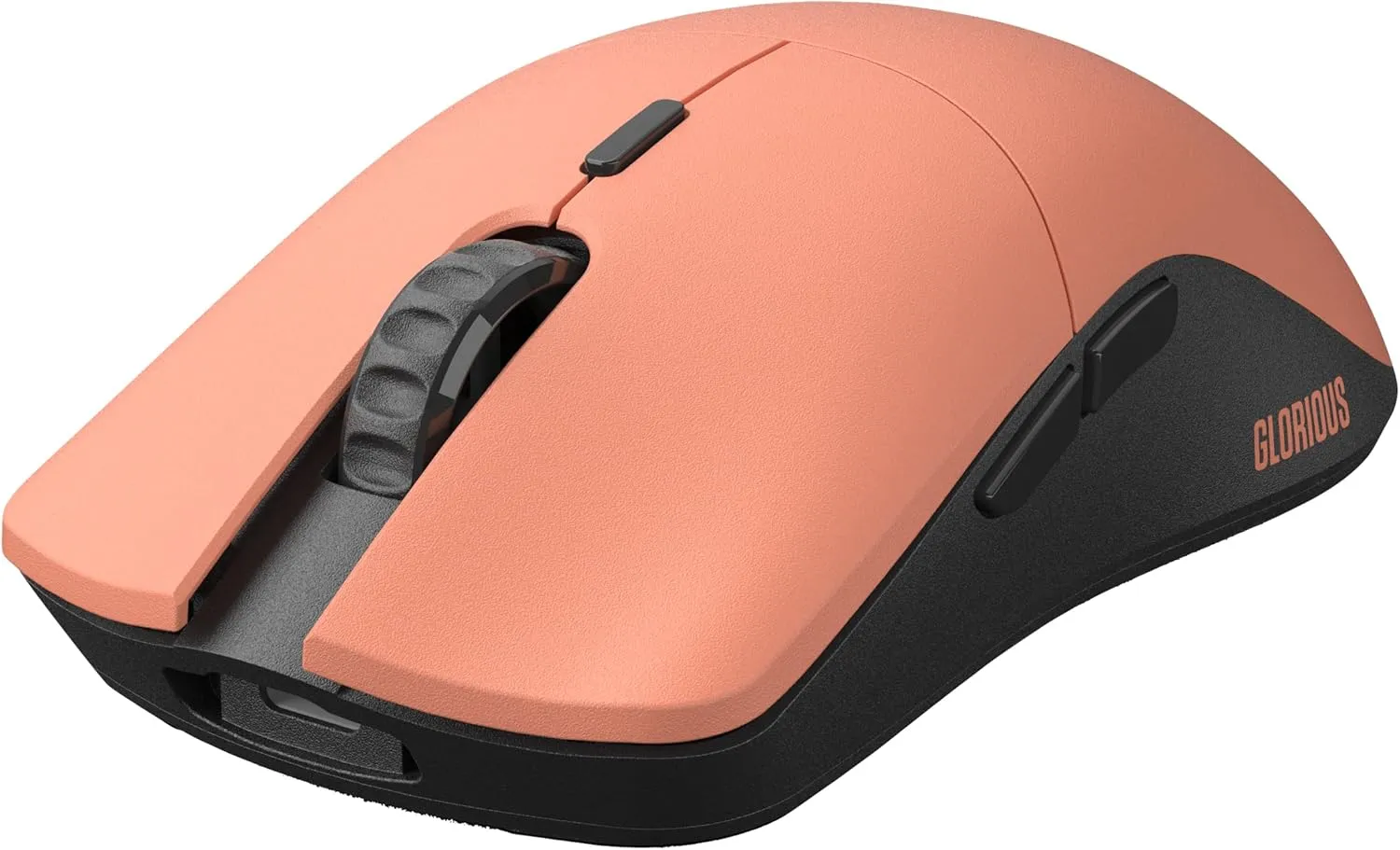 Glorious Forge Model O PRO Wireless Gaming Mouse – Ultra-Light 55g, 6-Button, 19K DPI, 80-Hour Battery, Sealed Shell, No RGB, Ergonomic Claw Grip (Red Fox)