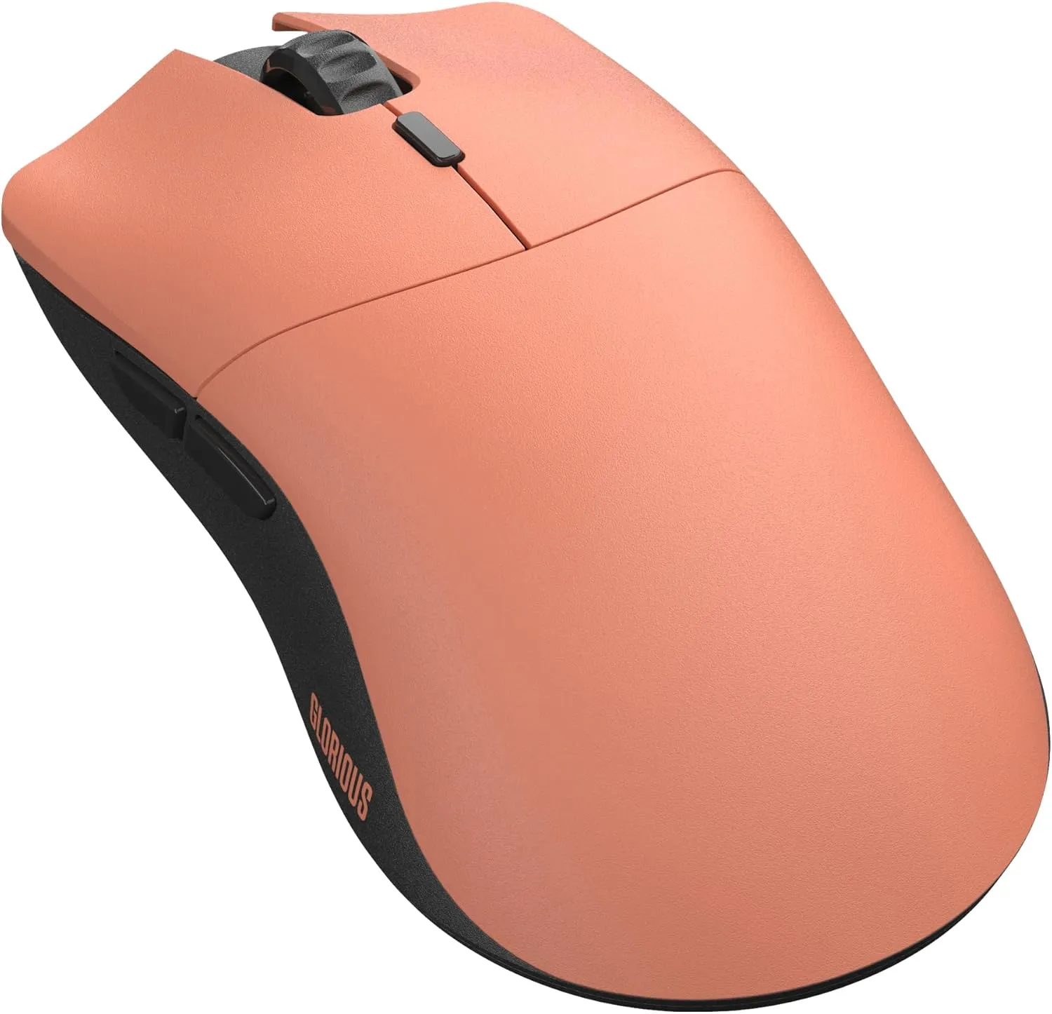 Glorious Forge Model O PRO Wireless Gaming Mouse – Ultra-Light 55g, 6-Button, 19K DPI, 80-Hour Battery, Sealed Shell, No RGB, Ergonomic Claw Grip (Red Fox)