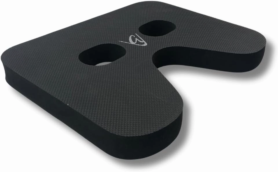 Godfrey Rowing Machine Booster seat Cushion Ergo seat pad for Concept 2 Rowing Machine Water Rower and Others. Neoprene Based pad, Flexible, Comfortable, Washable with Rubber Textured Outer for Grip