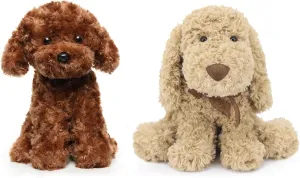 Goldendoodle Groodle Poodle Stuffed Animals Dog Puppy Plush Toys for Gift Decoration Education