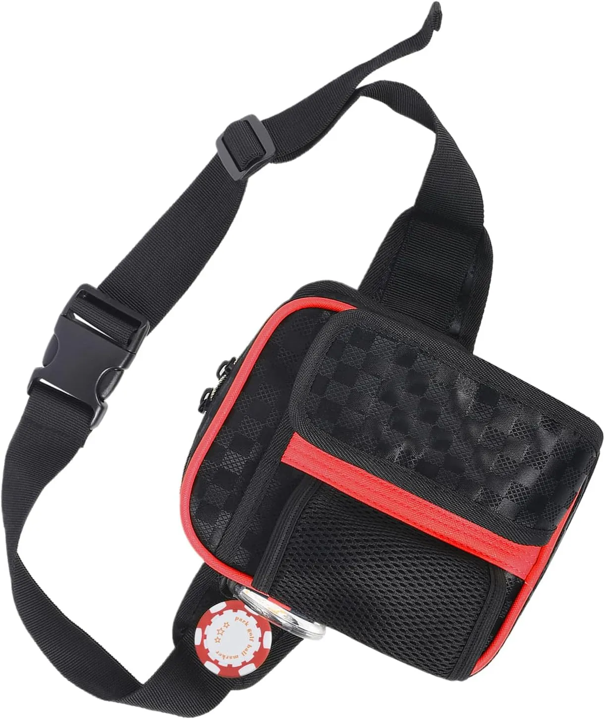 Golf Ball Bag - Golf Club Bags,Portable Carry Waist Pack Accessories Holder for Sports Driving Range Valuables Cards Cash Keys Golfer Women Tees Outdoors