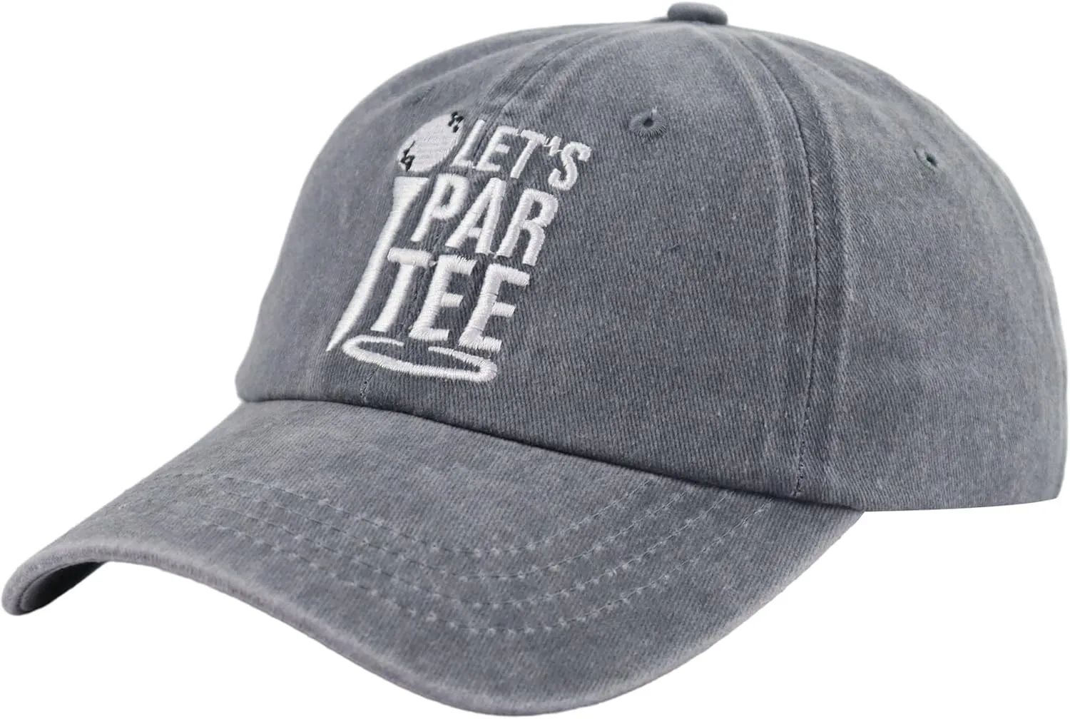 Golf Baseball Cap for Men Women, Embroidered Adjustable Cotton Golf Gifts Dad Hat