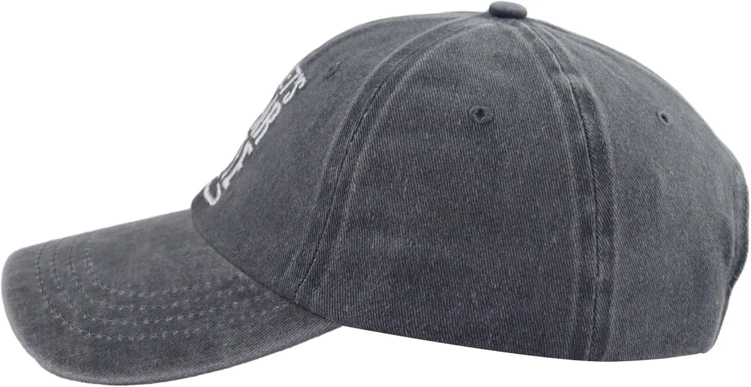 Golf Baseball Cap for Men Women, Embroidered Adjustable Cotton Golf Gifts Dad Hat
