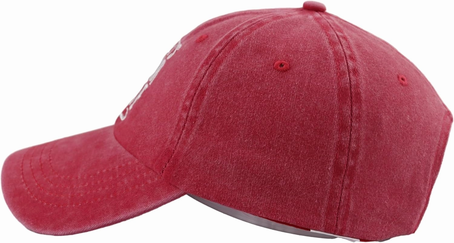 Golf Baseball Cap for Men Women, Embroidered Adjustable Cotton Golf Gifts Dad Hat