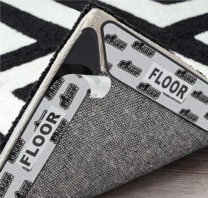 GORILLA GRIP Patent Pending 24 Pack Rug Gripper Pads, Keep Area Rugs Corners from Curling and Bunching, Reusable Dual-Sided Flexible Sticky Pad, Grips Floor, Holds Carpet in Place on Hardwood Floors