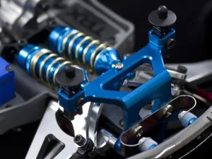 GPM For Traxxas 1/16 Mini E-Revo, Mini Slash Upgrade Parts Aluminum Front Body Post Mount With Screw - 1Pc Set Blue