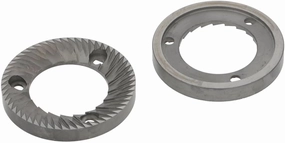 GRINDER BURRS FOR MAZZER SUPER JOLLY ESPRESSO GRINDER NEW, 3-Ph, 64 MM, PAIR