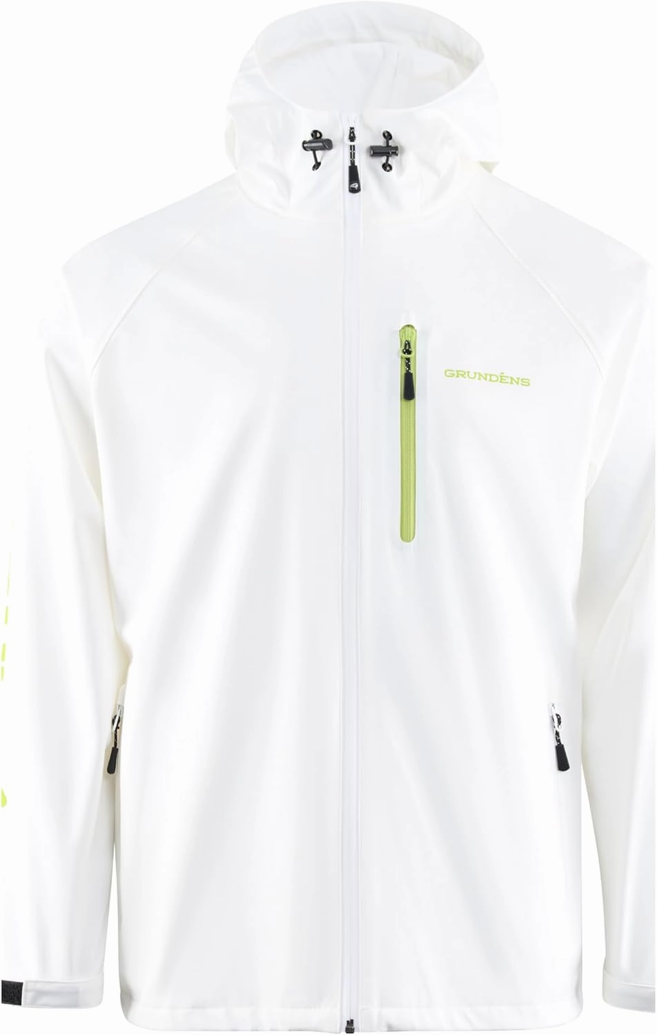 Grunden’s Men’s Tourney Jacket - Hooded Waterproof Fishing Jacket, Lightweight Athletic Fit, Packable Rain Coat