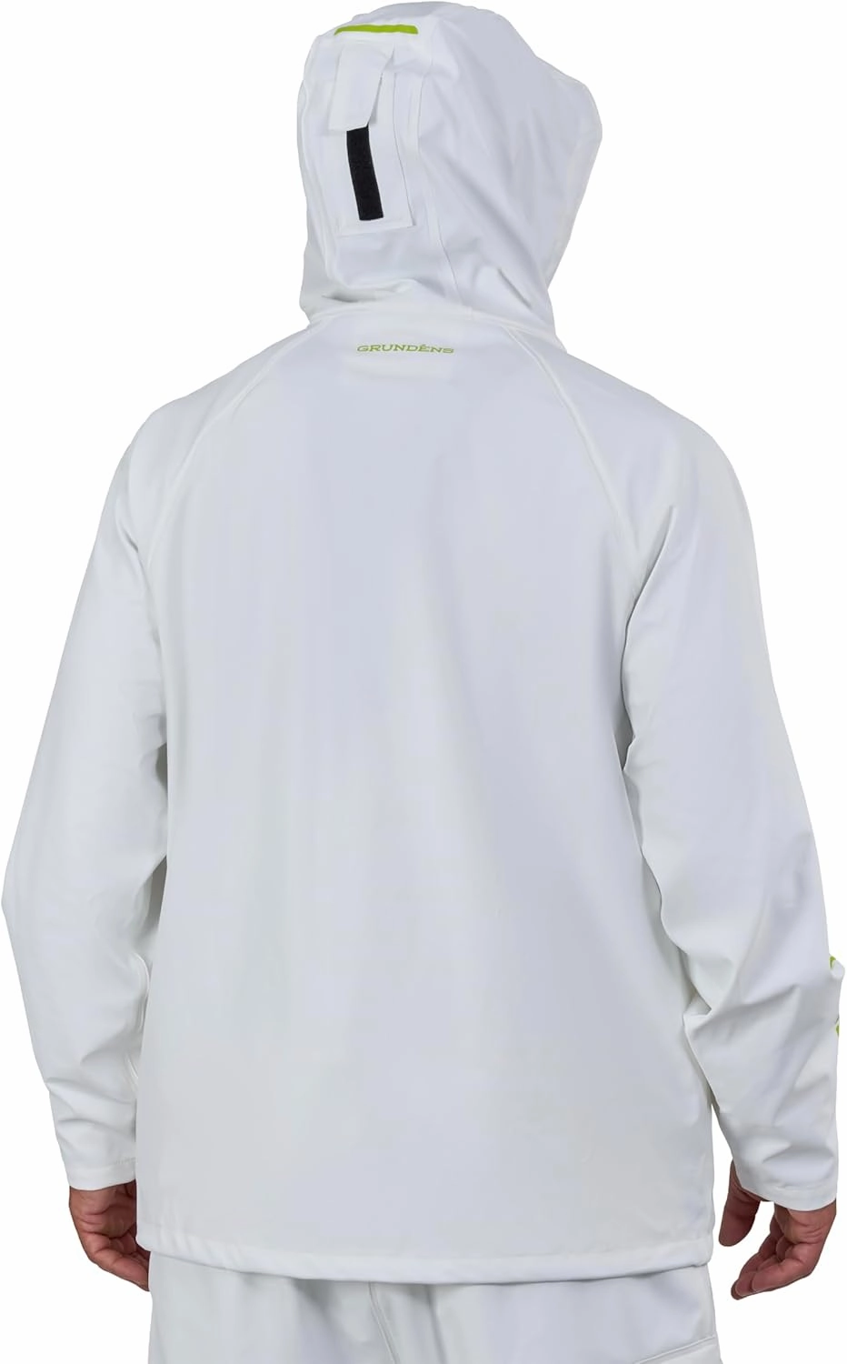 Grunden’s Men’s Tourney Jacket - Hooded Waterproof Fishing Jacket, Lightweight Athletic Fit, Packable Rain Coat