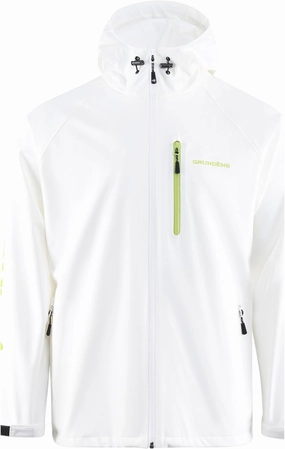 Grunden’s Men’s Tourney Jacket - Hooded Waterproof Fishing Jacket, Lightweight Athletic Fit, Packable Rain Coat