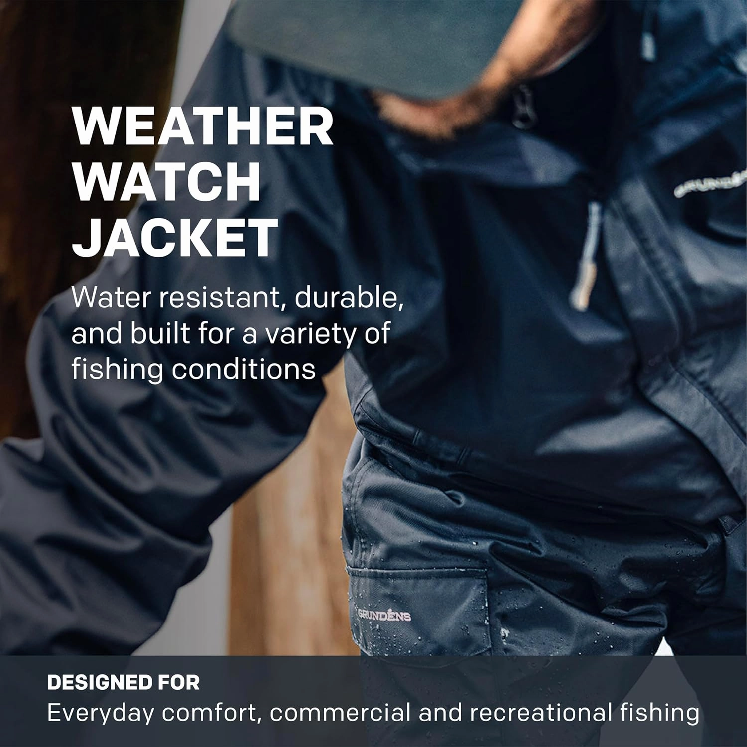 Grundéns Weather Watch Hooded Fishing Jacket
