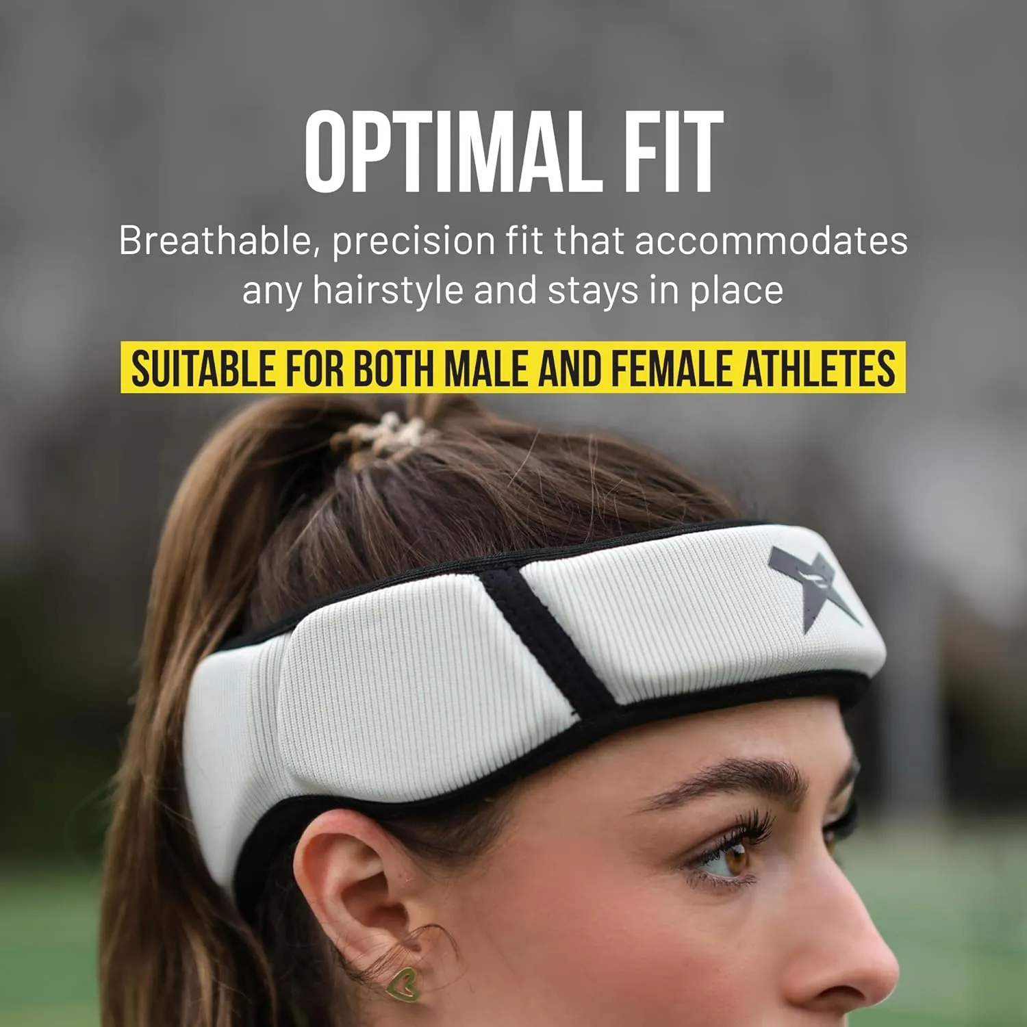 Guardian | Xenith Loop - Soft-Shell, Non-Tackle Headgear for Multiple Sports - Comfortable, Breathable & Moisture Wicking - Use for 7v7, Flag Football, Field Hockey & Cheerleading