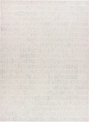 Handmade Capitola Space Dyeing Imported Premium Wool Area Rug - Unique Modern Design Carpet for Living Room, Bedroom, and Dining Room (Grey, 8' x 10')