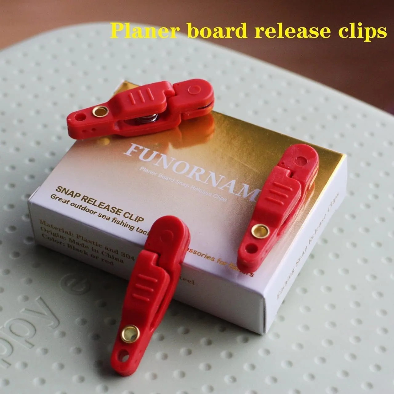 Heavy Tension Snap Release Clips for Weight Planer Board Kites Downrigger Trolling Fishing